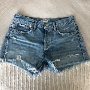 AGoldE Parker Denim Cutoff Shorts